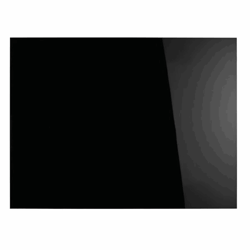 Designbord van glas, magnetisch b x h = 1200x900 mm kleur diepzwart