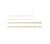 Roerstaafje hout "wave" (FSC®), 140 x 7 x 1,3 mm