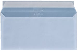Envelop Hermes bank EA5/6 110x220mm zelfklevend wit doos à 500 stuks