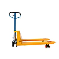 Pallethefwagen stuurwielen van polyurethaan vorklengte 1150 mm