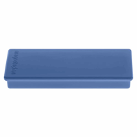 Rechthoekige magneet b x l x h = 19x54x8 mm, VE = 60 stuks donkerblauw artikel afbeelding