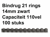 BINDRUG GBC 14MM 21RINGS A4 ZWART artikel afbeelding