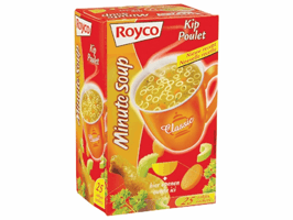 Royco Minute soepen Kippensoep (doos 25 stuks)