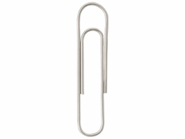 Staples Paperclips Vernikkeld, 32 mm (pak 100 stuks)