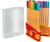 Fineliner STABILO point 88 ColorParade geel/rood etui à 20 kleuren