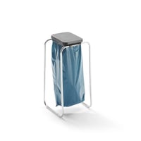 Afvalbak voor kringloopmateriaal voor 1x70 liter zak, standaard deksel zwart