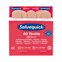 Navulling voor SALVEQUICK 6 VE elastische pleisters, elk 40 stuks VE à 6 stuks