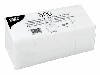 Servet Papstar 33cm 1lgs 1/8 wt/10x500 artikel afbeelding