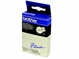 P-Touch TZE labeltapes Zwart op rood TZE-431 12 mm