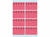 ETIKET HERMA 3772 26X40MM DIEPVRIES 48ST ROOD artikel afbeelding