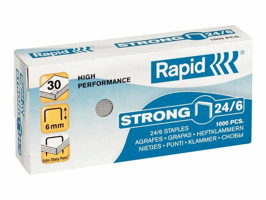 Rapid Nieten office standaard 24/8 staal (doos 2000 stuks)