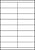 Etiket Avery Zweckform 3665 105x33.8mm wit 1600stuks