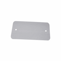 Colli-aanhanger metaal, VE = 500 stuks l x b = 120x65 mm