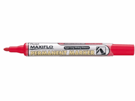 Viltstift Pentel NLF50 Maxiflo rond 1mm rood