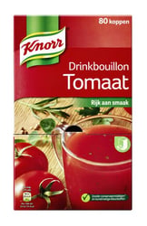 Knorr drinkbouillon tomaat 80 zakjes artikel afbeelding