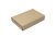 Brievenbusdoos A6 met zijklep, 155x110x26mm binnenmaat, bruin