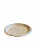 Suikerriet bord 18cm Ø bruin