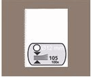 Draadrug Fellowes 12mm 34-rings A4 wit 100 stuks
