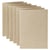 Correspondentiekaart Papicolor dubbel 105x148mm Kraft grijs