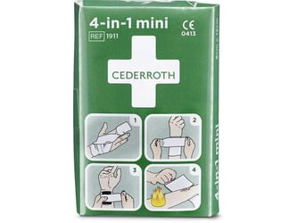 Cederroth Klein bloedstelpend verband 4-in-1 Mini artikel afbeelding