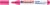 Viltstift edding 4500 textiel rond neonroze 2-3mm