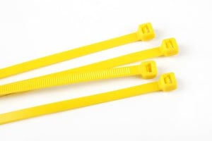 Tyraps 140 mm x 3,6 mm, geel