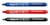 Viltstift Pentel NXS15 zwart 1mm