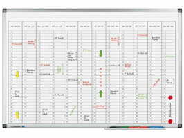 Planbord Legamaster premium jaarplanner verticaal 60x90cm
