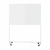 Whiteboard met verrijdbare standaard magneethoudend b x h = 1500x1000 mm