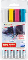 Viltstift Edding 95 glasbord assorti incl wit
