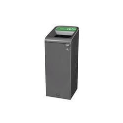 Afvalbak voor kringloopmateriaal Configure™ inhoud 87 l roestvast staal