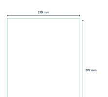 Etiket Qbasic A4 1.000 vel 210x297 mm 1000 labels