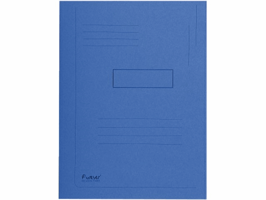 Dossiermap Exacompta Forever A4 2 kleppen 290gr blauw