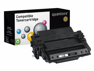 TONERCARTRIDGE QUANTORE HP CE255X 12.5K ZWART artikel afbeelding