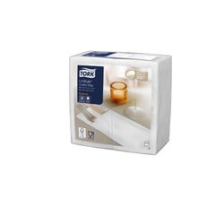 Servetten Tork 509600 LinStyle Pochette 19.5x9.8cm wit 50st