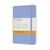 Notitieboek Moleskine pocket 90x140mm lijn soft cover hydrangea blue
