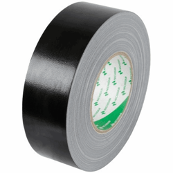 Nichiban linnen gaffa tape 25mmx50mtr. Zwart artikel afbeelding