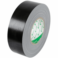 Nichiban linnen gaffa tape NT116. Zwart