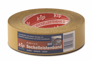 Tapijtplinttape KIP 337 50mm X 50m BRUIN