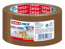 Verpakkingstape tesapack® Extra Strong 66mx50mm PVC bruin