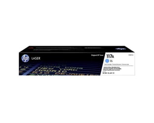 Tonercartridge HP W2071A 117A blauw artikel afbeelding