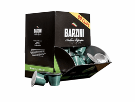 Koffie capsules Barzini Lungo 6 x 80 stuks