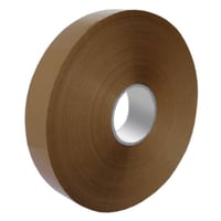 Machine tape PP hotmelt 48mm x 1000m Bruin 28 micron