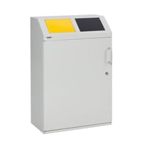 Verzamelstation voor kringloopmateriaal inhoud 2x50 l