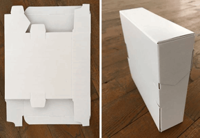 Dispenserdoos 160x160x60 330st/doos