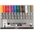 Glas- & Porseleinstiften Creativ Company 1-2mm set à 12 kleuren