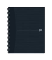 Spiraalblok Oxford Origin A4+ ruit 5mm 70vel zwart
