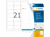 ETIKET HERMA INKPRINT 8838 63.5X38.1MM 525ST artikel afbeelding