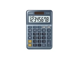Casio MS-88EM Bureaurekenmachine, 8-cijferig, Blauw