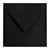 Envelop Papicolor 140x140mm Ravenzwart